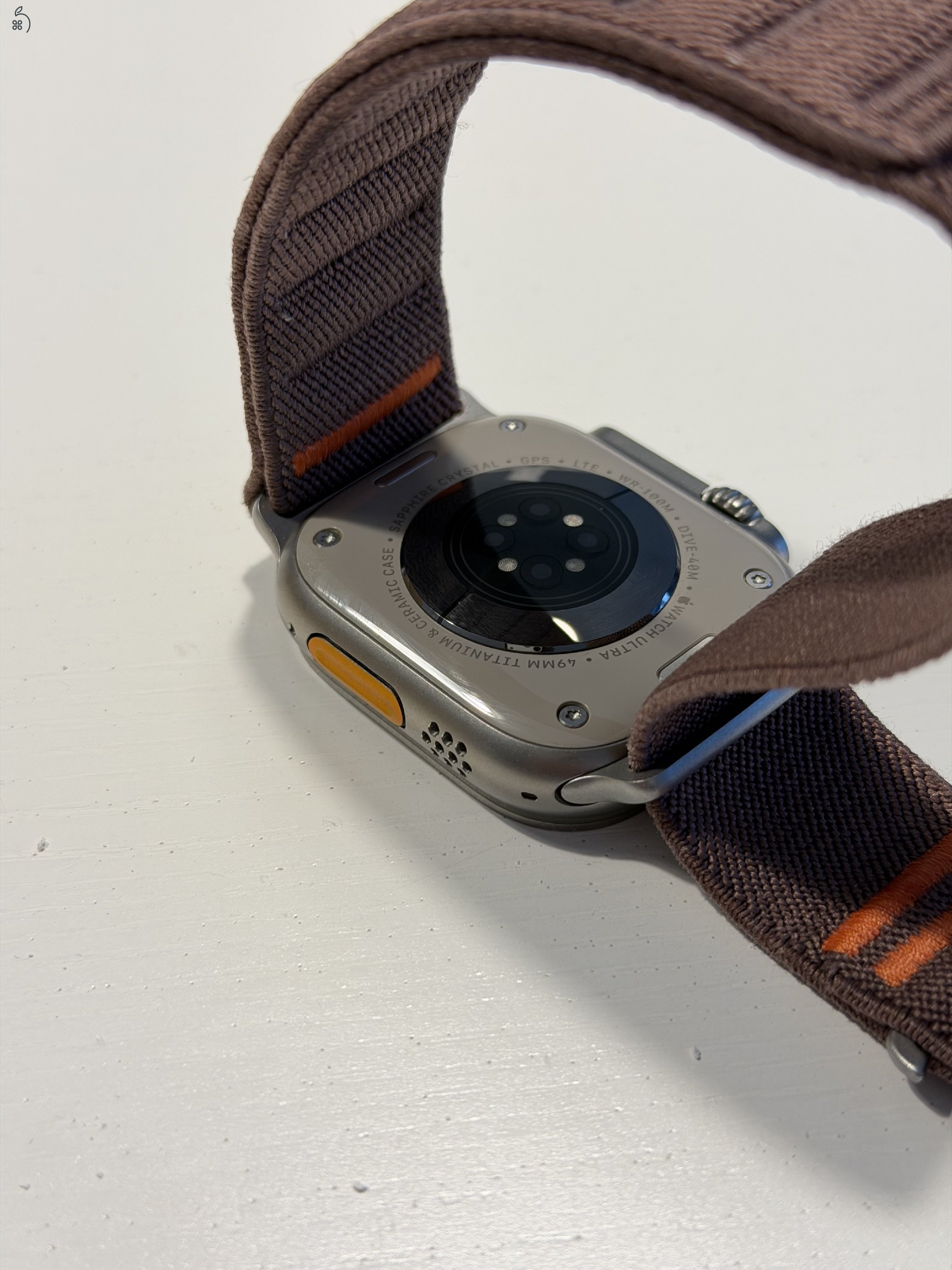 Apple Watch Ultra 2 49 mm GPS + Cellular – 92% akku, dobozos