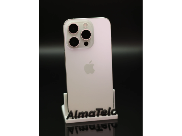 Apple iPhone 15 Pro eSIM 256 GB White Titanium 100% akku - 12 HÓ GARANCIA