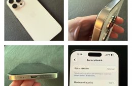 Iphone 16 pro max fehér titán