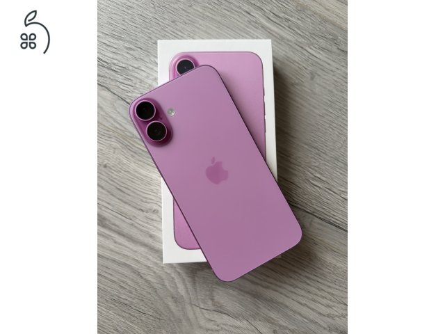 iPhone 16 Plus 128 GB rózsaszín