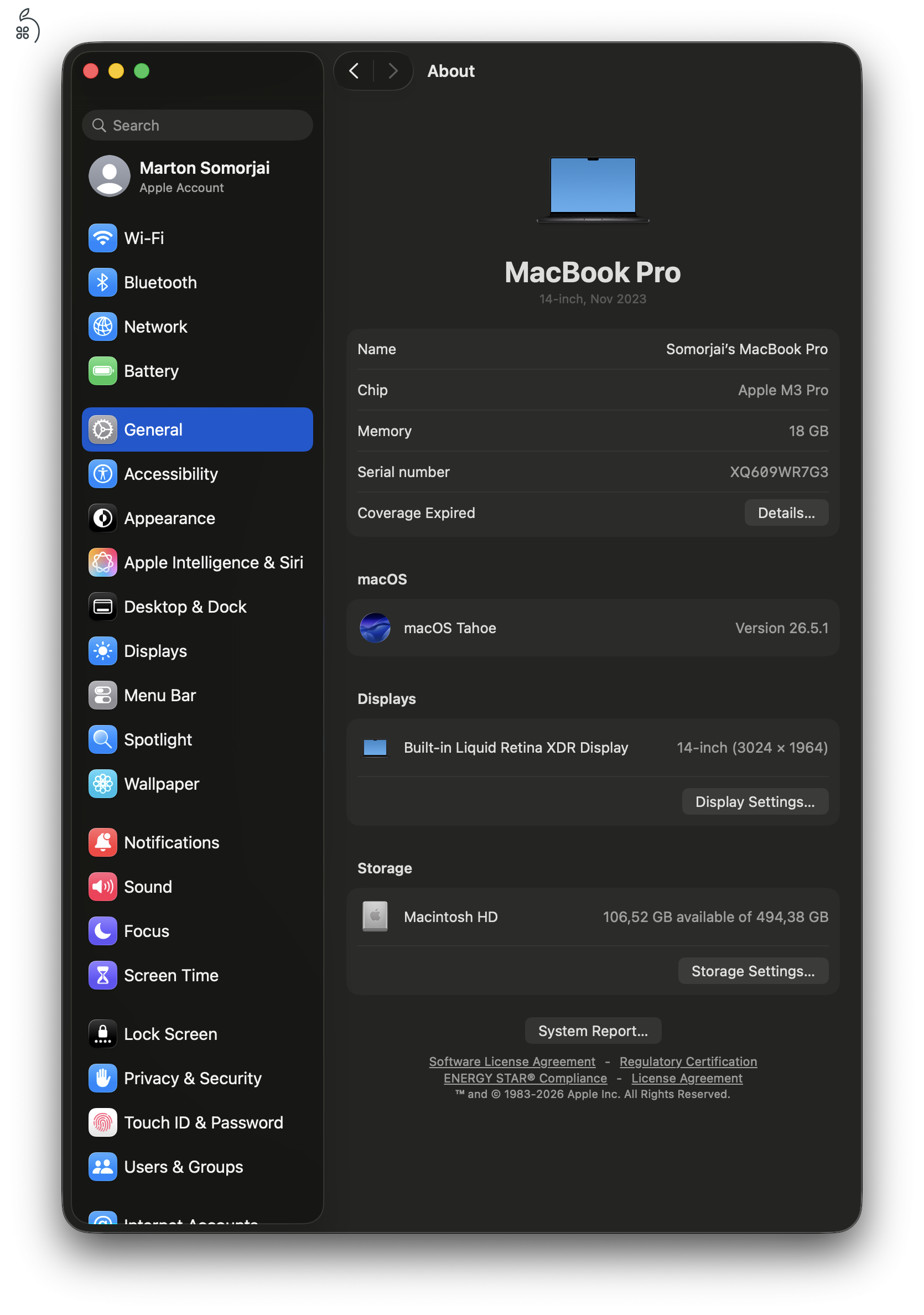 MacBook Pro 14