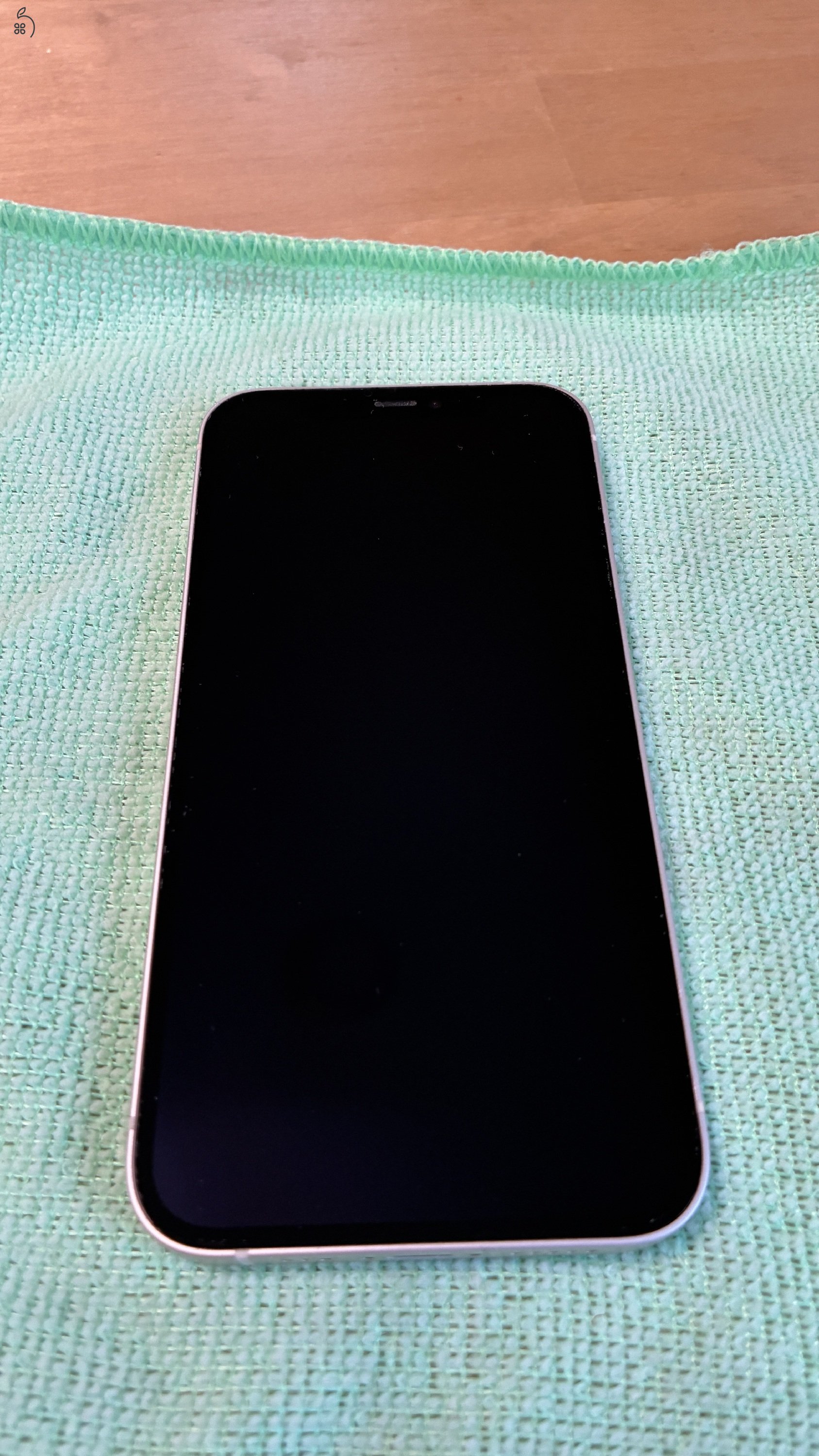 100%-os iPhone 12 White 64Gb