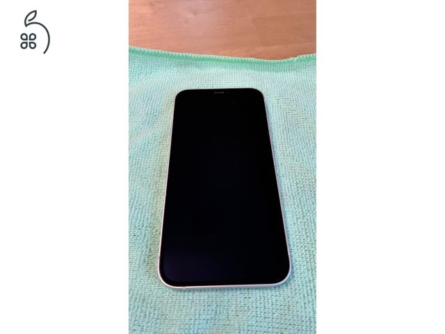 100%-os iPhone 12 White 64Gb