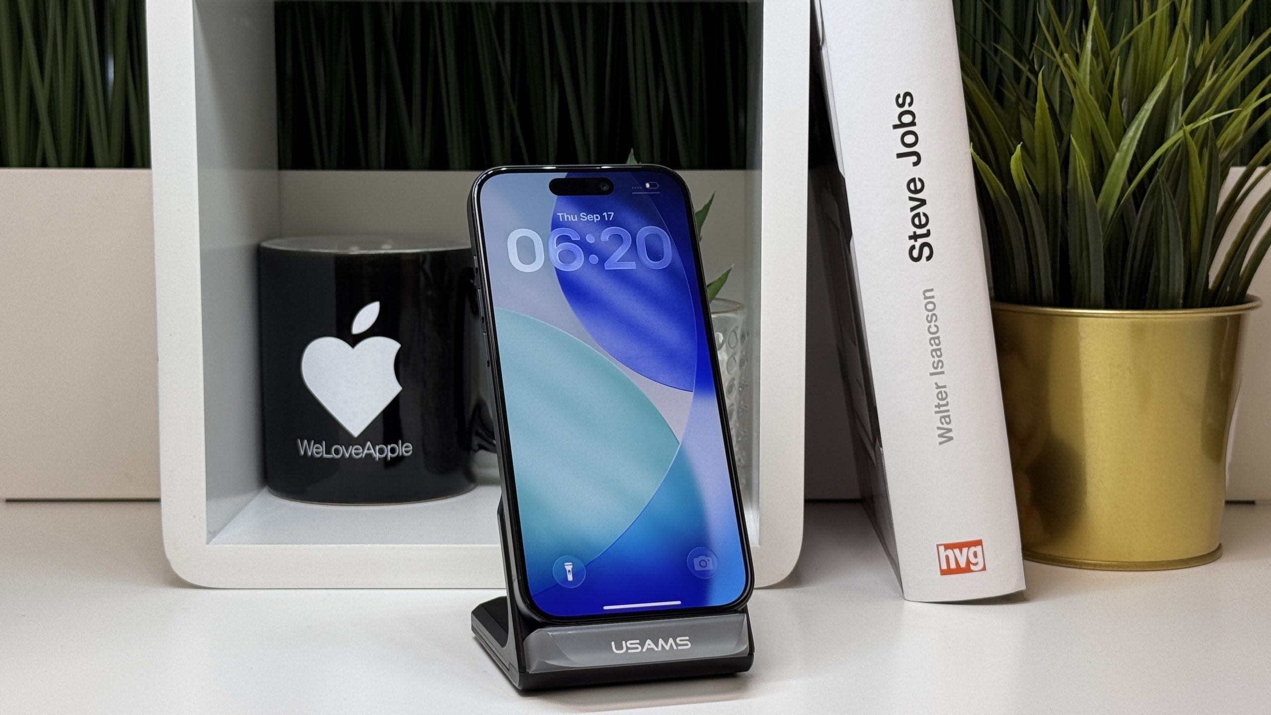 iPhone 15 Pro 256GB, Kék Titán, Független, Számla, 2 Év Garancia, 88%