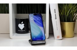 iPhone 15 Pro 256GB, Kék Titán, Független, Számla, 2 Év Garancia, 88%