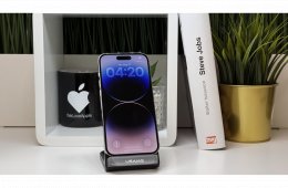 iPhone 14 Pro 128GB, Ezüst, Független, Számla, 2 Év Garancia, 100%