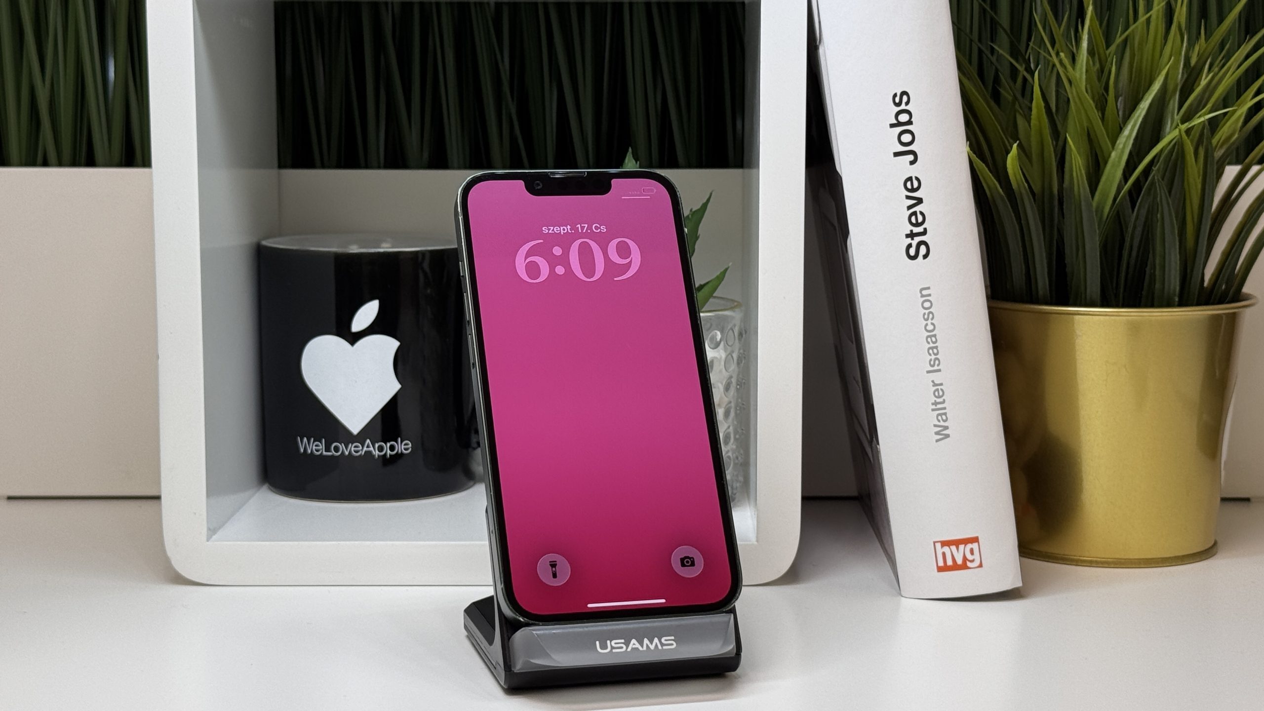 iPhone 13 128GB, Zöld, Független, Számla, 2 Év Garancia, 89%