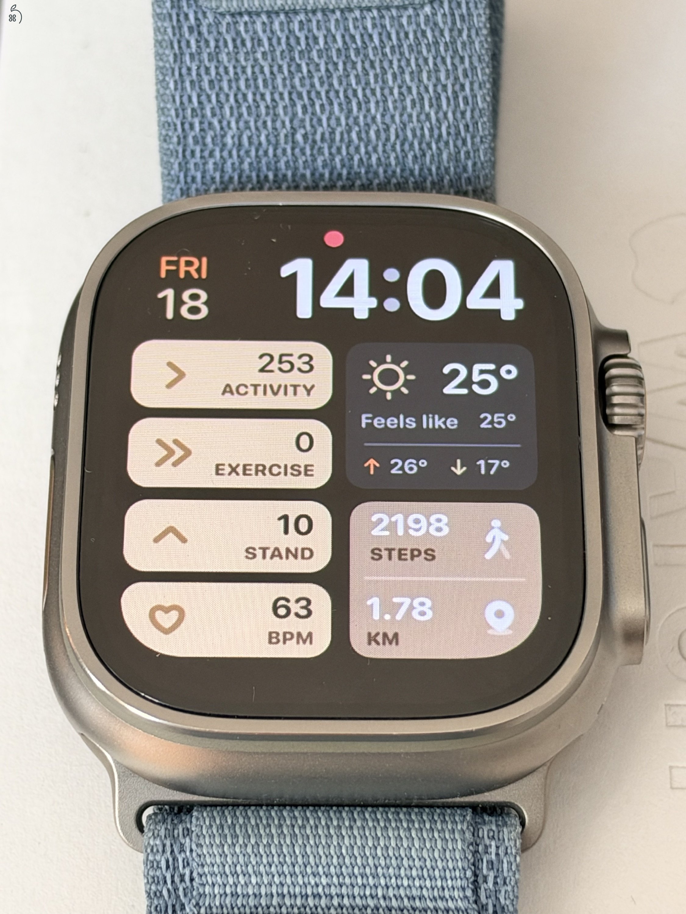Apple Watch Ultra 3 - 3 hónaposan