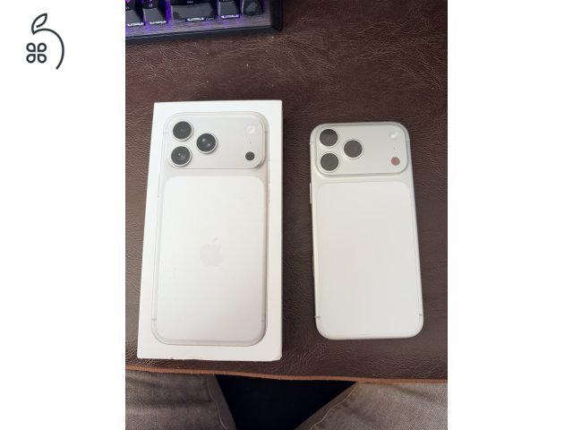 iPhone 17 Pro Max 256GB Ezüst 3 hónaposan