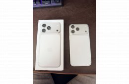 iPhone 17 Pro Max 256GB Ezüst 3 hónaposan