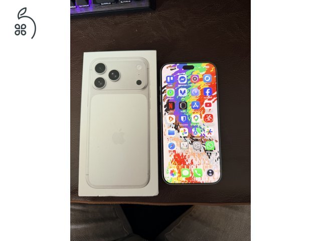 iPhone 17 Pro Max 256GB Ezüst 3 hónaposan