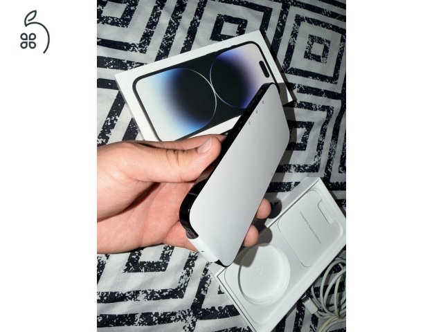 Apple iPhone 14 Pro 128GB - Új- Space Black - Akku 100%