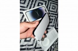 Apple iPhone 14 Pro 128GB - Új- Space Black - Akku 100%