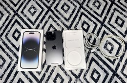 Apple iPhone 14 Pro 128GB - Új- Space Black - Akku 100%