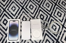 Apple iPhone 14 Pro 128GB - Új- Space Black - Akku 100%
