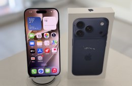 iPhone 17 Pro 256GB KÉK Független Mint Az Új/2028.09.19.Gar./Akku 93%/p5030