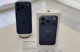 iPhone 17 Pro 256GB KÉK Független Mint Az Új/2028.09.19.Gar./Akku 93%/p5030