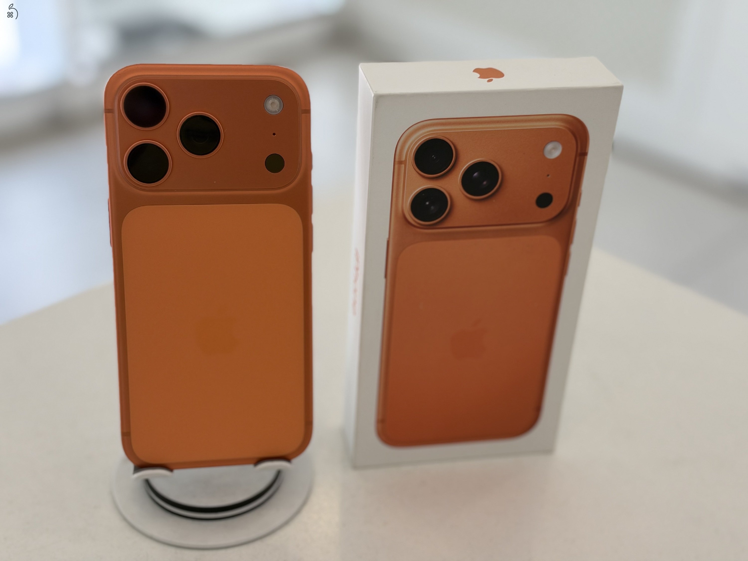 iPhone 17 Pro 512GB Független/2028.09.19.Apple gar./Akku 99%/