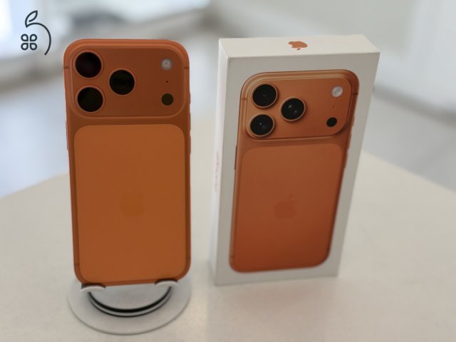 iPhone 17 Pro 512GB Független/2028.09.19.Apple gar./Akku 99%/