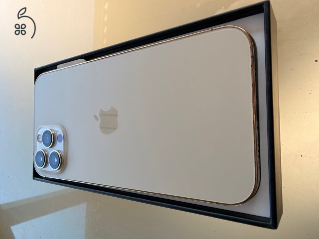 iPhone 12 ProMax Gold 128 GB - sérülésmentes, kártyafüggetlen