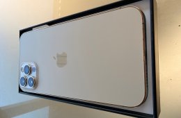 iPhone 12 ProMax Gold 128 GB - sérülésmentes, kártyafüggetlen