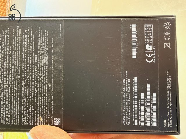 iPhone 12 ProMax Gold 128 GB - sérülésmentes, kártyafüggetlen