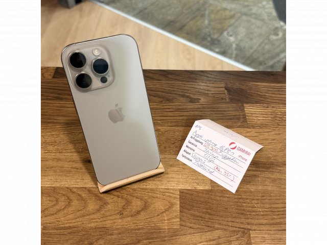 iPhone 16 Pro - 512 GB - Natúr titán - Újszerű - Akku 93%(105. )
