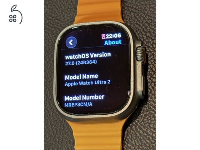 Apple Watch Ultra 2 extrákkal eladó