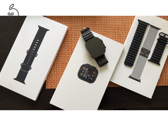 Apple Watch Ultra 2 GPS + Cellular 49mm ESIM Hibátlan! Garanciás!