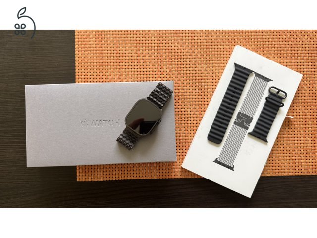 Apple Watch Ultra 2 GPS + Cellular 49mm ESIM Hibátlan! Garanciás!
