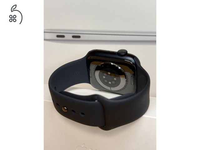  MAKULÁTLAN Apple Watch Series 8 45mm 100% akku
