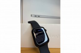  MAKULÁTLAN Apple Watch Series 8 45mm 100% akku