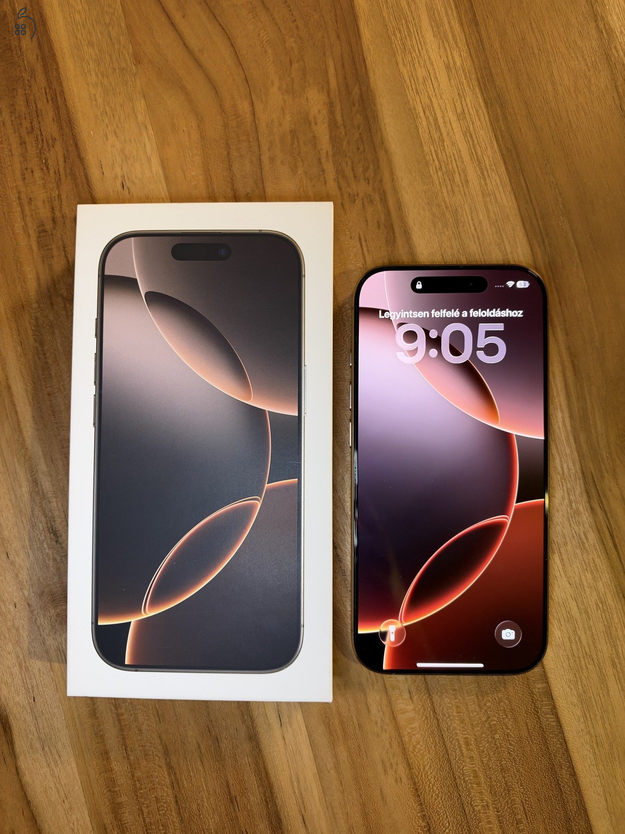 iPhone 16 Pro 95%-os akkumulátor, iStyle garancia 2026.12.24-ig, 4 tokkal és tartozékokkal 