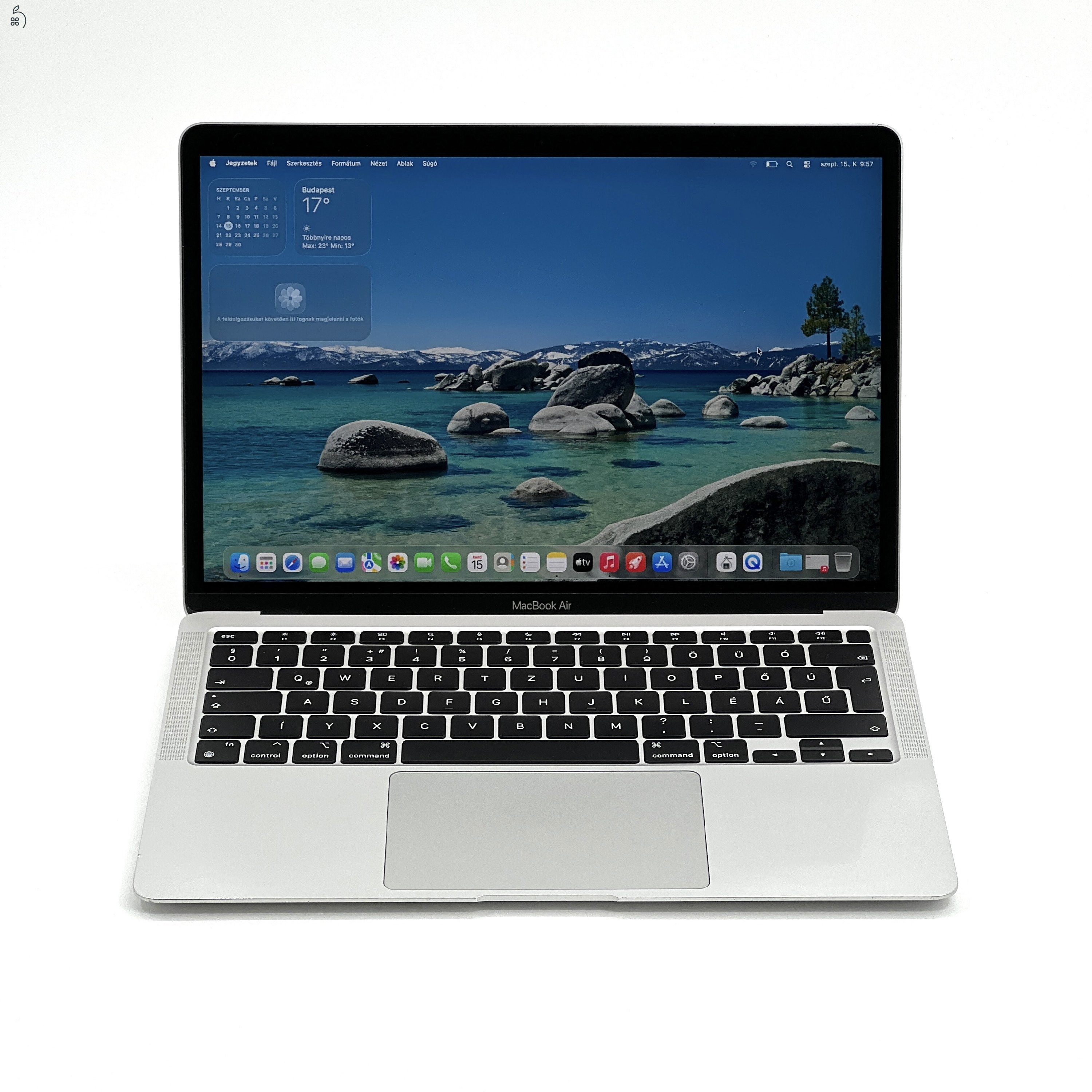 MacBook Air 13″ 2020, M1 8 Cores, 16 GB RAM, 7 core GPU, 256 GB SSD, Silver 27% Áfa (0600AB)