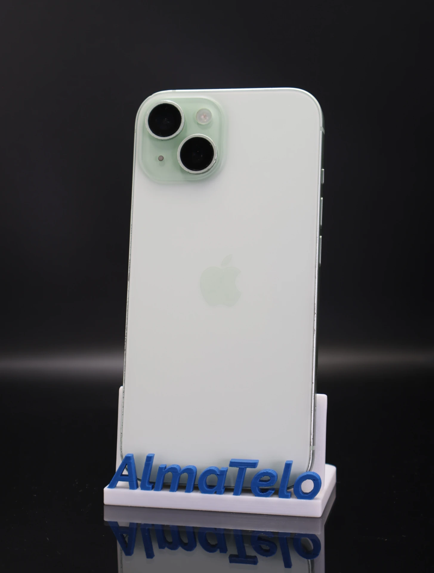 Apple iPhone 15 128 GB Green 100% akku - 12 HÓ GARANCIA
