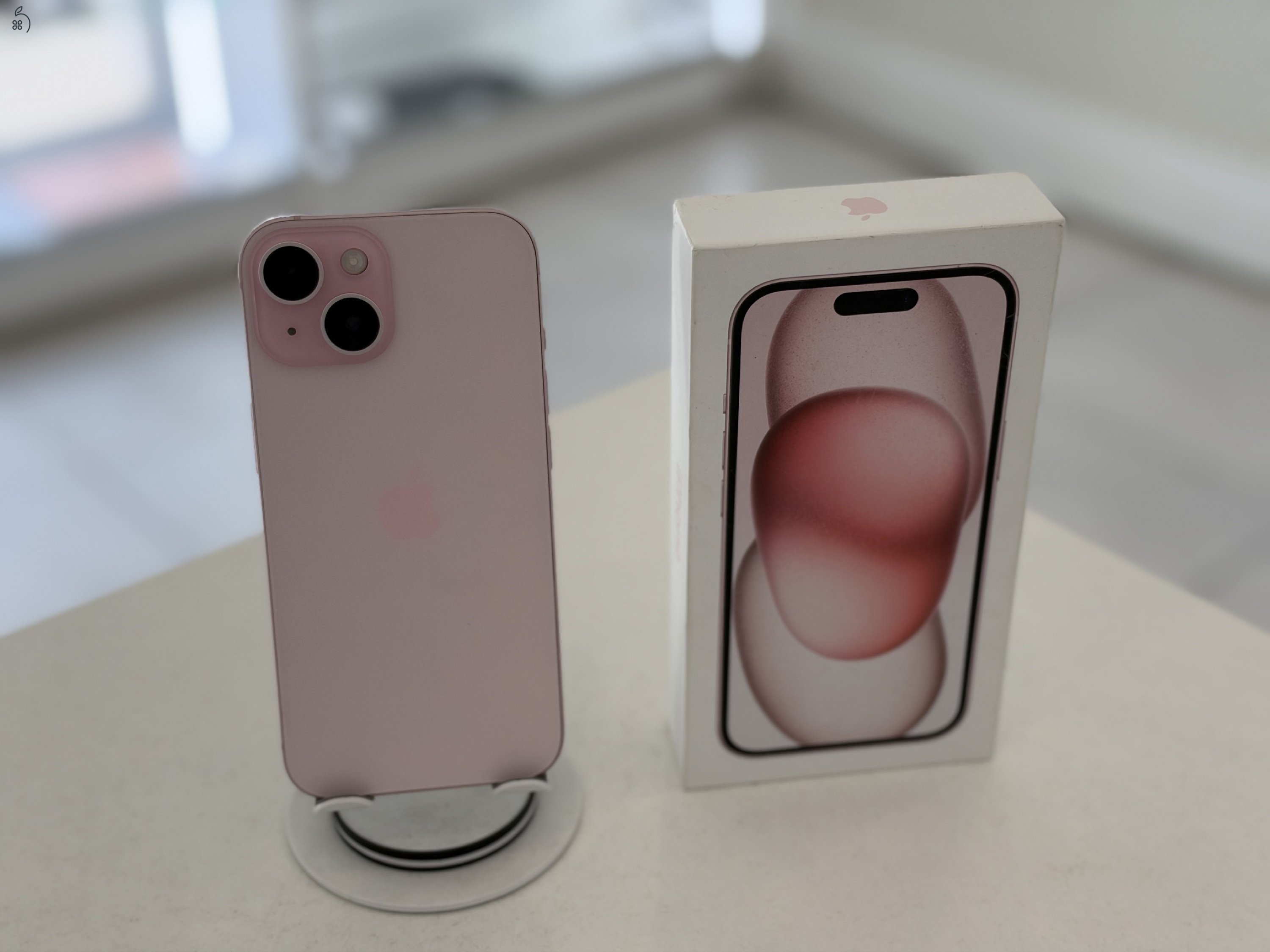 iPhone 15 128GB Független Megkímélt/1 hónap gar./Akku 83%/p5032