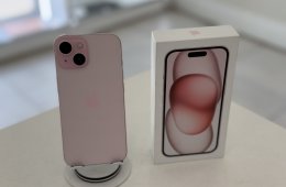 iPhone 15 128GB Független Megkímélt/1 hónap gar./Akku 83%/p5032