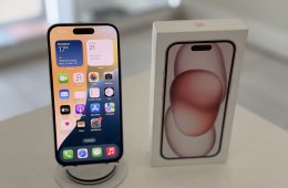 iPhone 15 128GB Független Megkímélt/1 hónap gar./Akku 83%/p5032