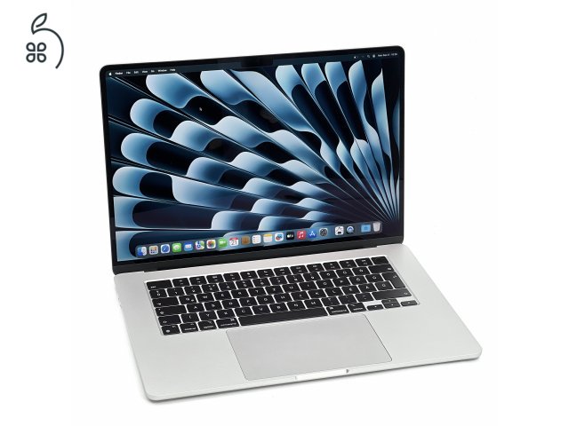 MacBook Air 15″ 2024, M3 8 Core, 16 GB RAM, 10 core GPU, 512 GB SSD, Silver 27% Áfás, 0607AB 