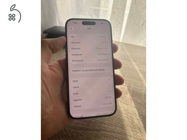 Iphone 15 pro 256gb