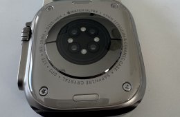 Apple Watch Ultra 1 49 mm Titanium – GPS + Cellular (GSM) változat, karcmentes kijelző 86% akku + 3 szíj