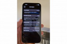 iPhone 15 Pro 128GB – karcmentes – 88% akku – 3 tok + kábel