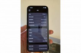 iPhone 15 Pro 128GB – karcmentes – 88% akku – 3 tok + kábel