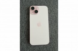 iPhone 15 128 GB kitűnő állapotú