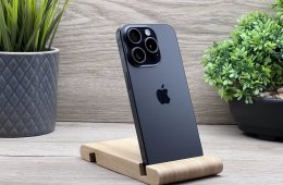Hibátlan iPhone 15 Pro Black Titanium 256GB 2 ÉV Garanciával Számlával