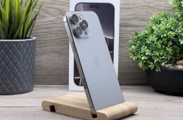 Hibátlan iPhone 16 Pro Max Natural Titanium 256GB 2 ÉV Garanciával Számlával