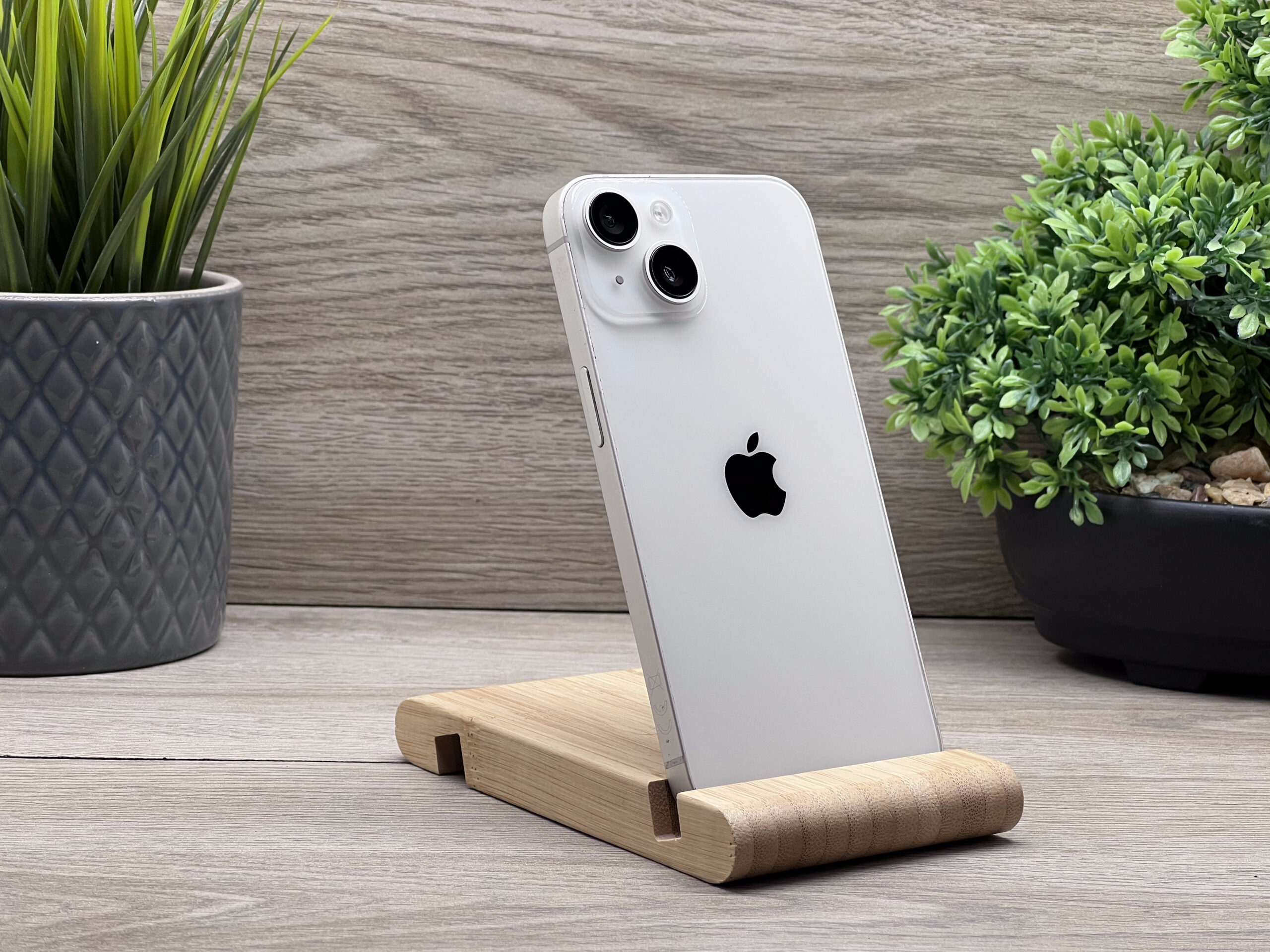 iPhone 14 Starlight 128GB 2 ÉV Garanciával Számlával Aksi 100%