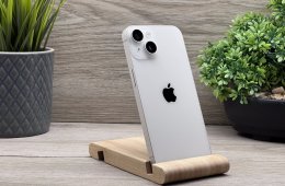 iPhone 14 Starlight 128GB 2 ÉV Garanciával Számlával Aksi 100%