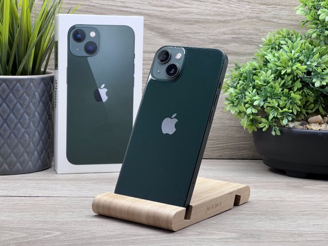 Hibátlan iPhone 13 Green 128GB 2 ÉV Garanciával Számlával