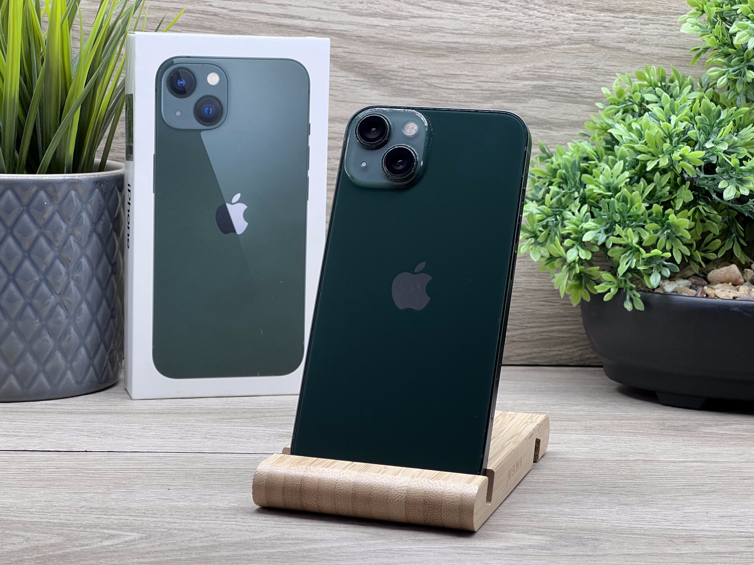 Hibátlan iPhone 13 Green 128GB 2 ÉV Garanciával Számlával